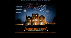 Desktop Screenshot of coatesfireworks.co.uk